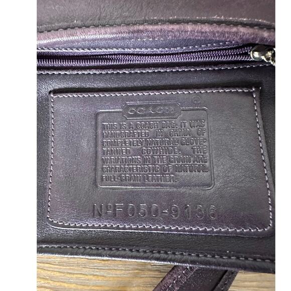 Vintage Coach Legacy 9136 Bag Women's Small Brown Leather Shoulder Purse Y2K - Picture 10 of 12